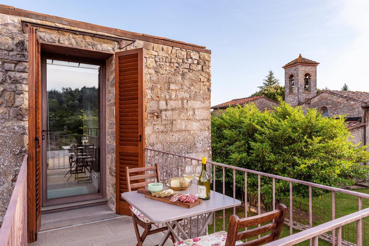 L'Abbazia Villa Lucolena in Chianti Exterior foto